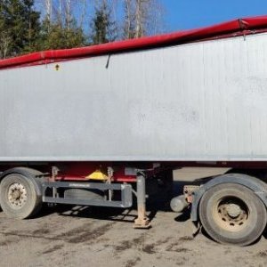 foto 50m3 wywrótka alu naczepa Schwarzmueller